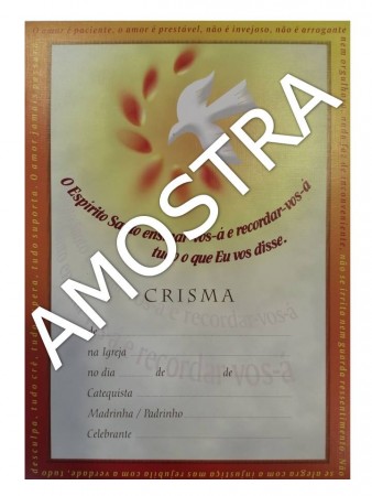 Diploma do Crisma